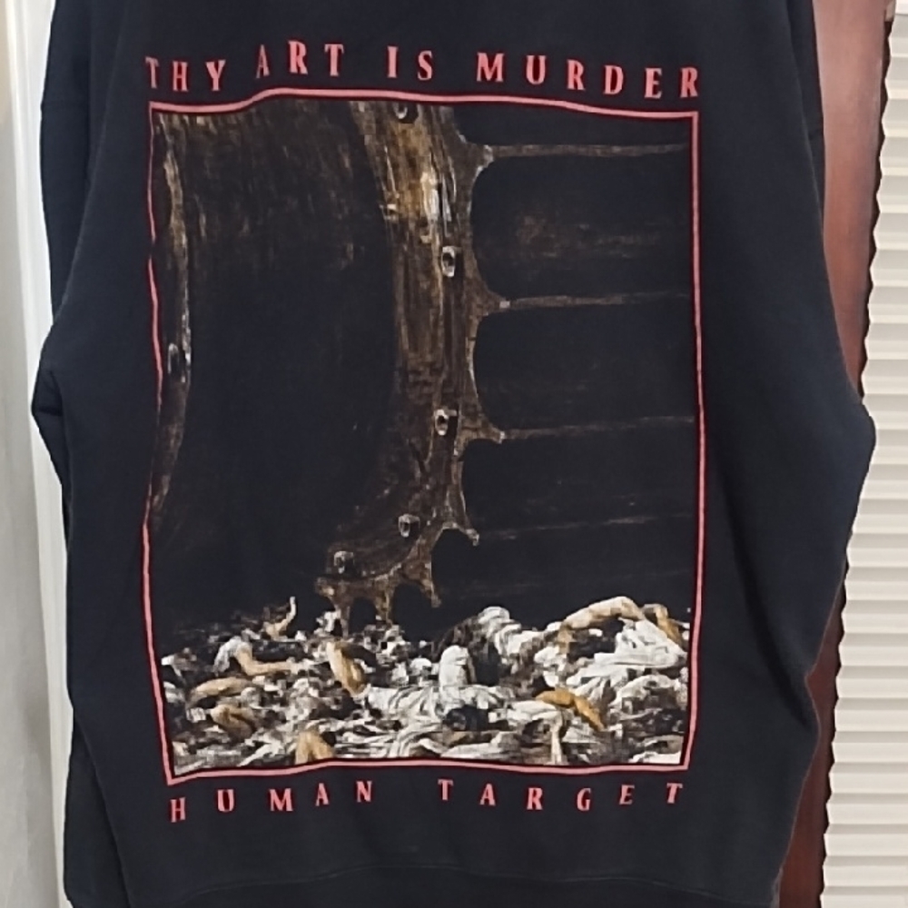 Thy Art Is Murder, Human Target Hoodie - Picture 2 of 4